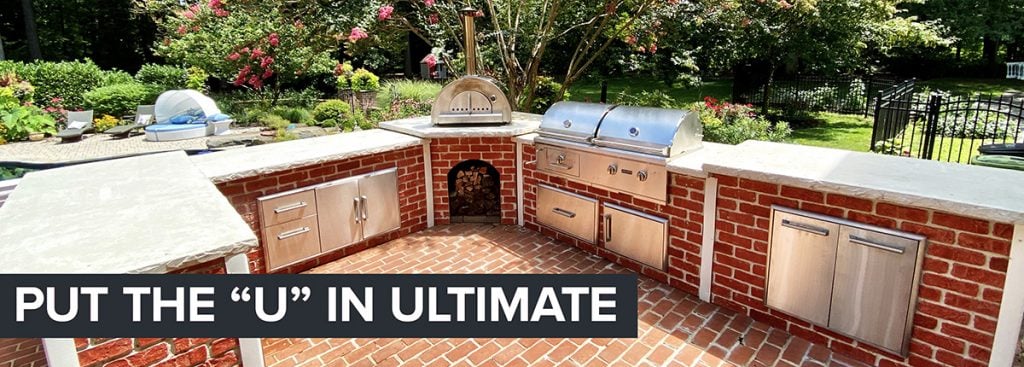 U-Shaped Outdoor Kitchen by RTA Outdoor Living