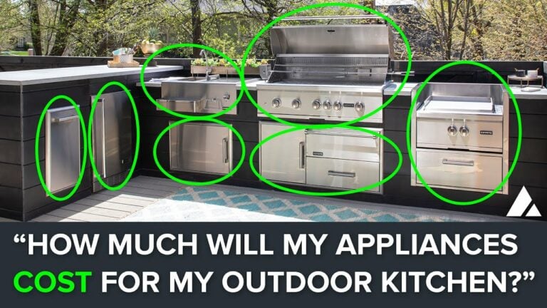 Outdoor Kitchen Appliances | Cost and How to Shop