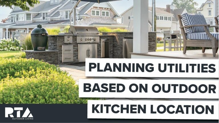 Outdoor Kitchen Plumbing & Utilities | Why Location Matters
