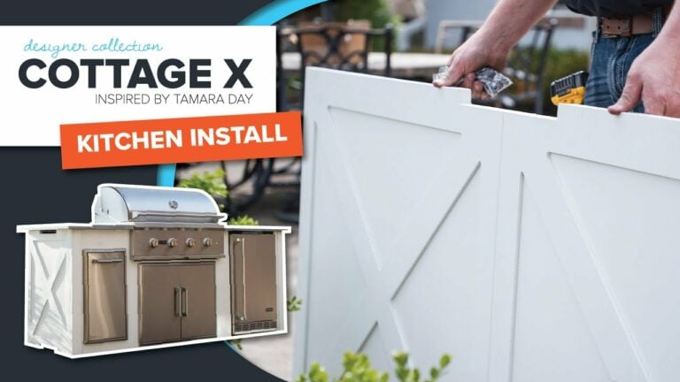 RTA Outdoor Kitchen Assembly | Cottage X Inspired by Tamara Day