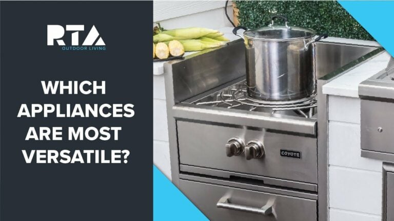 Outdoor Kitchen Ideas on a Budget | Choose These Versatile Appliances