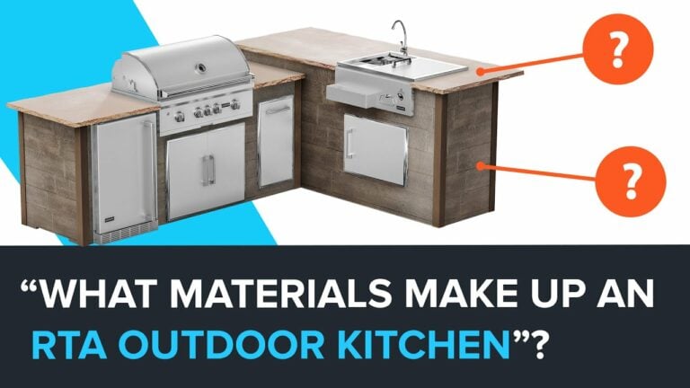 The Best Concrete Outdoor Kitchen | A Look at RTA Outdoor Kitchen Materials