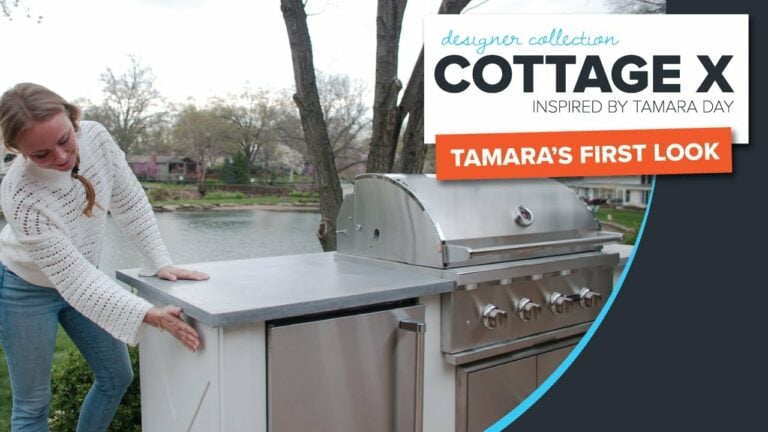 Tamara Day’s First Look At Cottage X | RTA Outdoor Kitchen