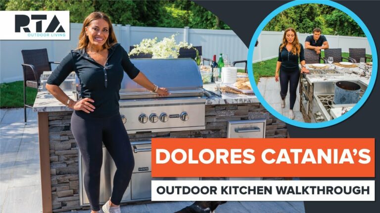 Dolores Catania’s Outdoor Kitchen Tour | RTA Outdoor Living