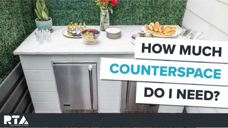 Outdoor Kitchen Mistakes | Don’t Neglect Counter Space!