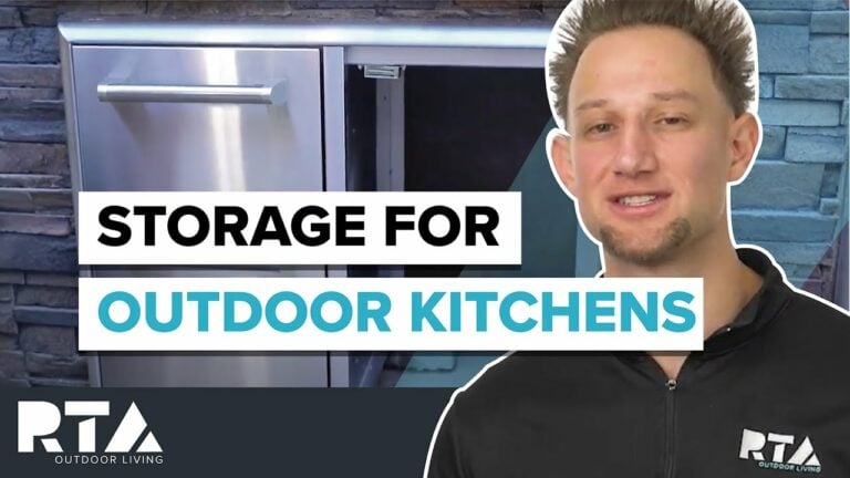 Outdoor Kitchen Storage | A Look Behind The Scenes