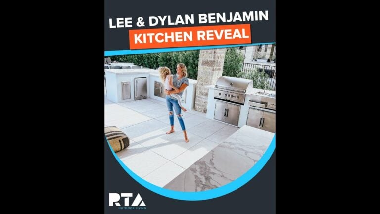 Lee Benjamin’s Stunning Outdoor Kitchen Reveal #Shorts