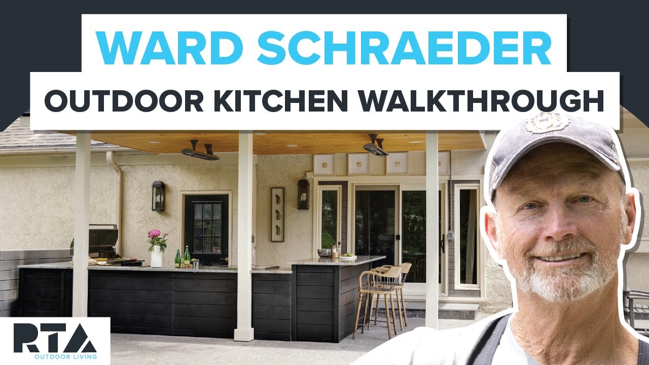 Outdoor Kitchen Tour | Ward Schraeder’s Stunning Island