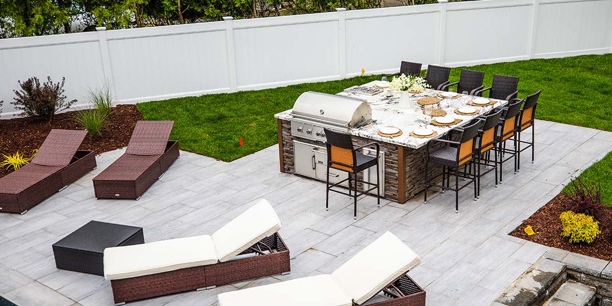 dolores catania's outdoor kitchen