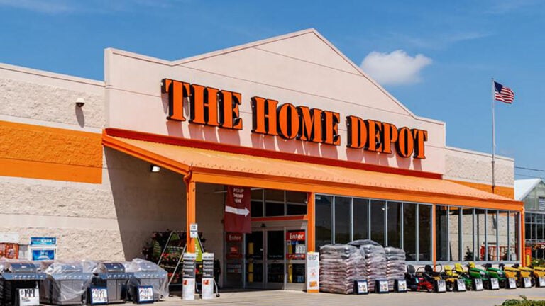 home depot store front