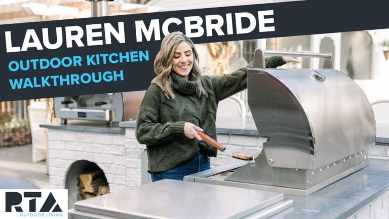 Outdoor Kitchen Tour with Lauren McBride | Beautiful Design for the Entire Family