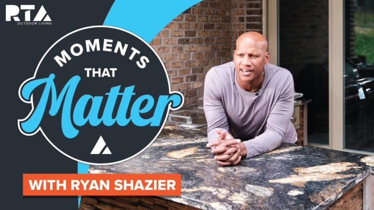 Ryan Shazier & RTA Outdoor Living | How an Outdoor Kitchen Brings the Family Together