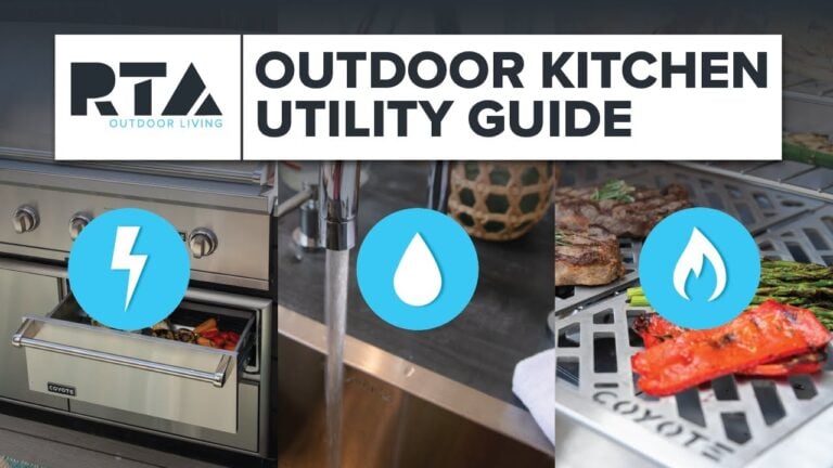 Outdoor Kitchen Utilities Guide | In-Depth Look at Gas Lines, Electrical Requirements, & More