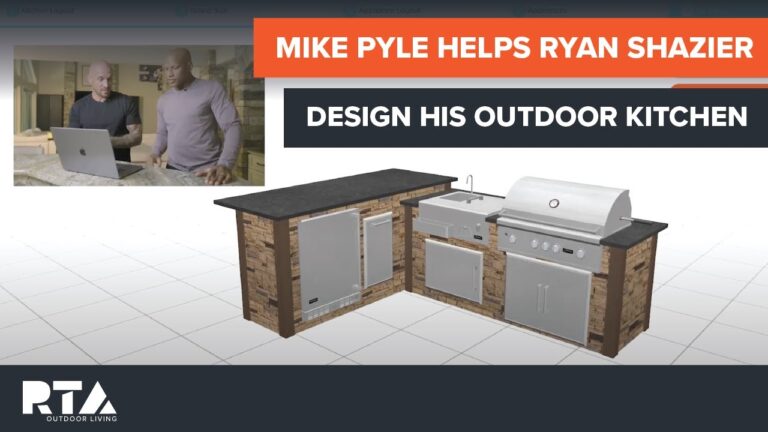Ryan Shazier’s Outdoor Kitchen Design | Created in Minutes with Mike Pyle