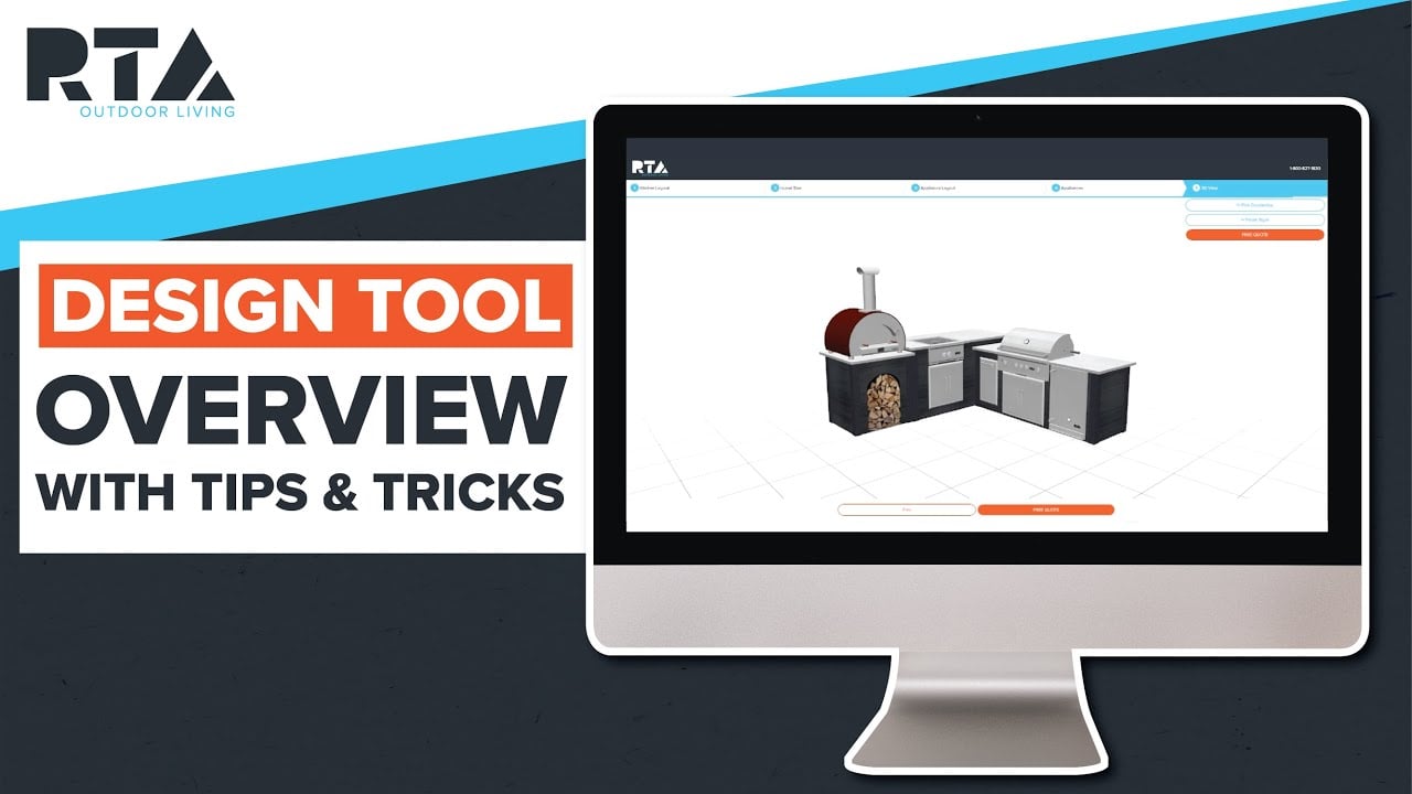 Outdoor Kitchen Design Software | Tips & Tricks for RTA’s Free Design Tool