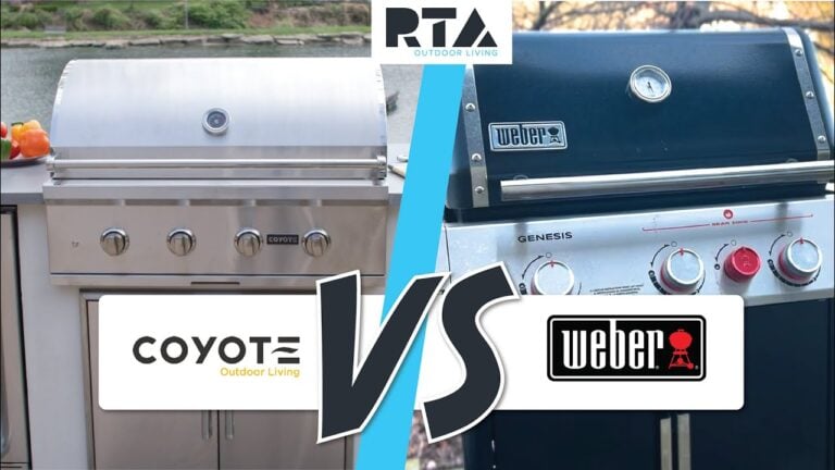 Weber Built In Grill vs Coyote Built In Grill | Which is Better for Your Outdoor Kitchen?