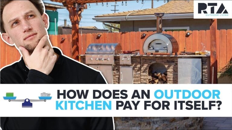RTA Outdoor Kitchen Cost | How Does an Outdoor Kitchen Pay for Itself?