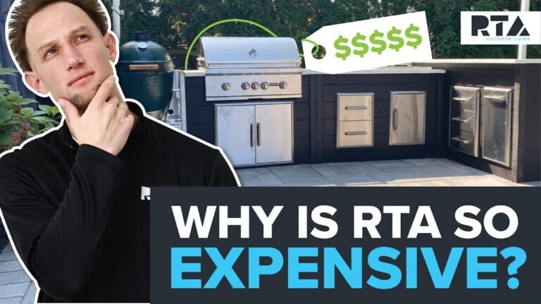 RTA Outdoor Kitchen Cost | 3 Reasons Why Our Islands are So Expensive