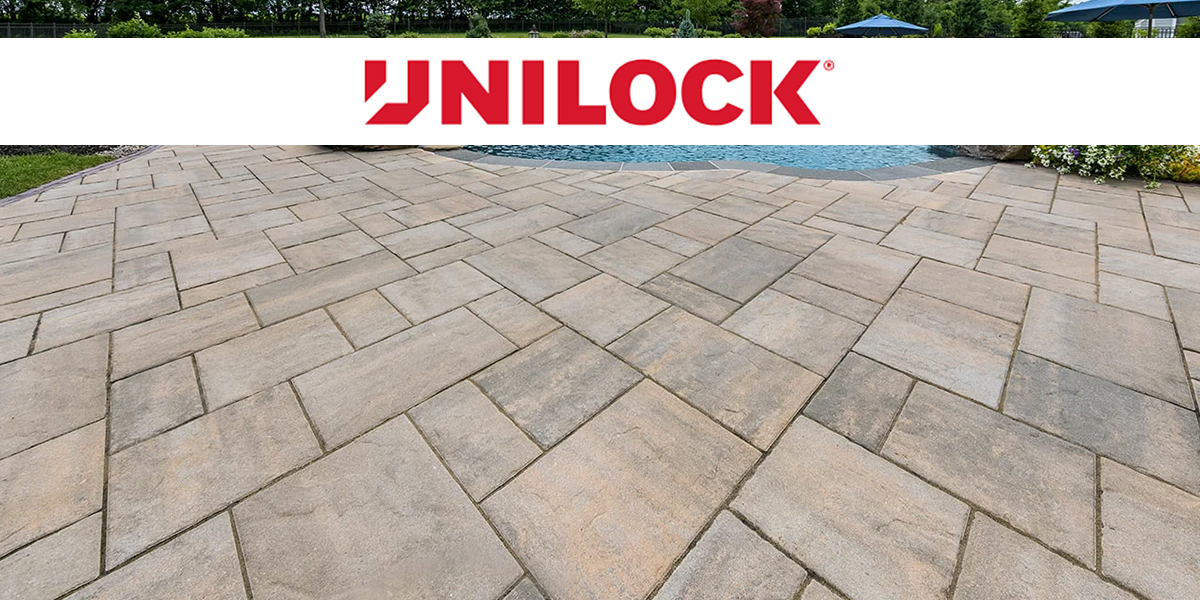 unilock pavers outdoor kitchen solution