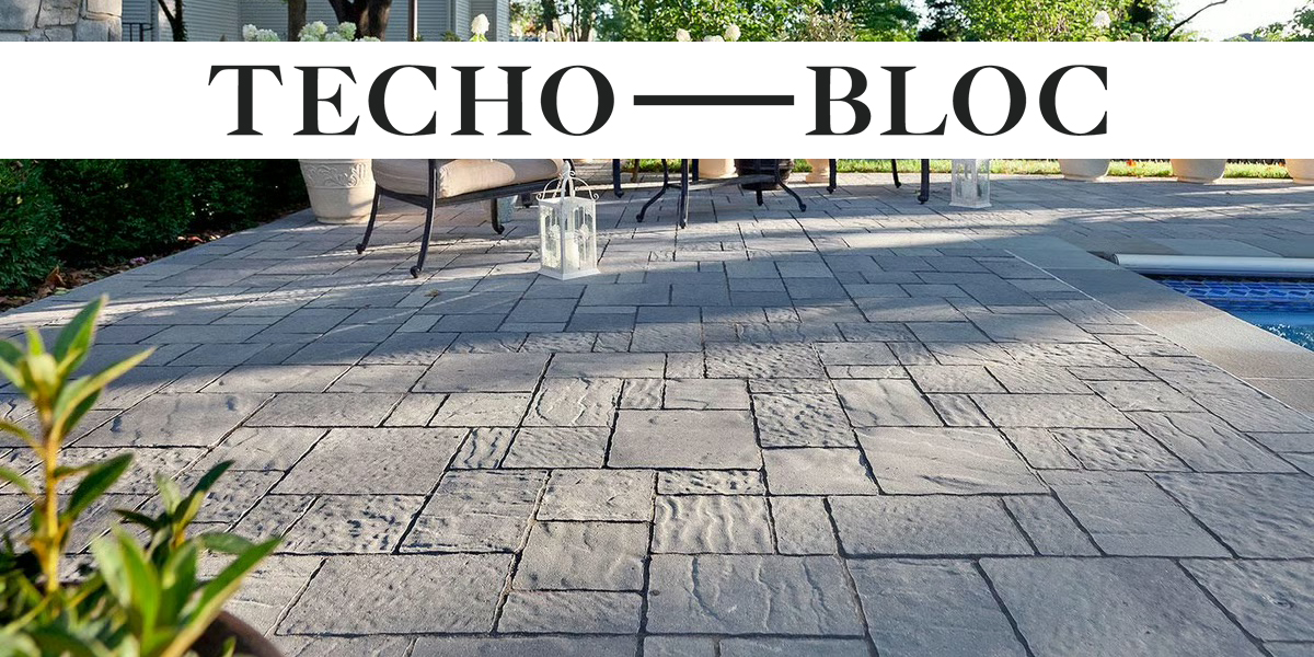 techo-bloc paver outdoor kitchen system
