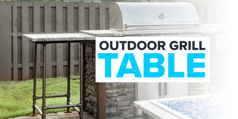 Outdoor Grill Table Featured image