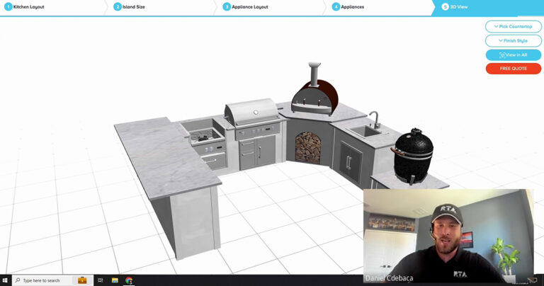 Free Outdoor Kitchen Design Software - Easy 5 Step Guide