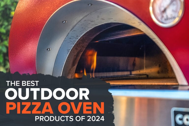 outdoor pizza oven closeup