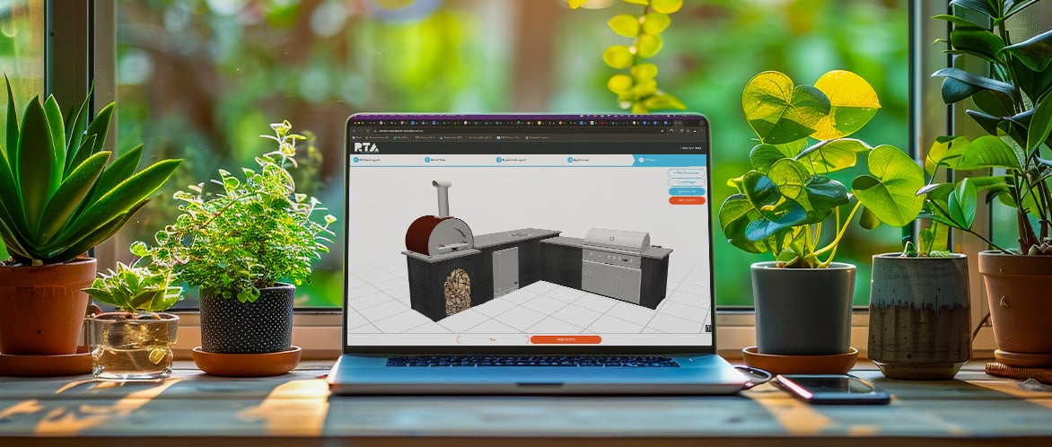 tailored outdoor kitchen design support