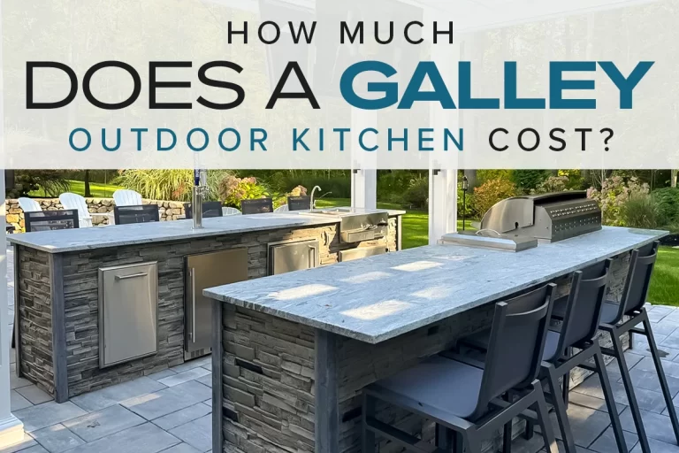 how much does a galley rta outdoor kitchen cost