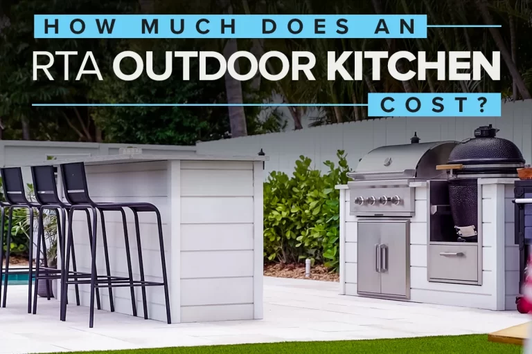 how much does an rta outdoor kitchen cost