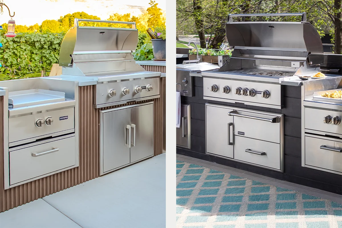 island selection for outdoor kitchen