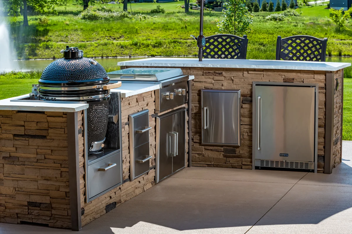 rta outdoor kitchen cost