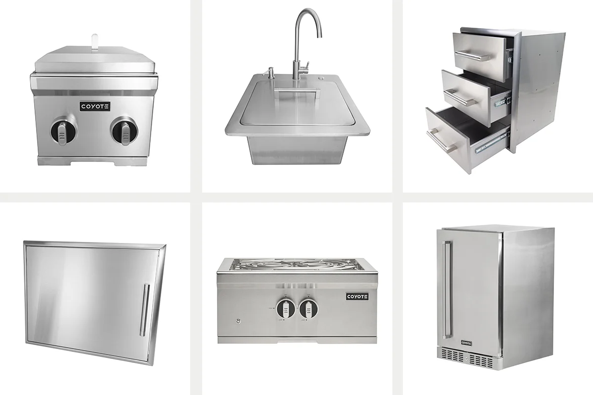 what appliances you want in your outdoor kitchen