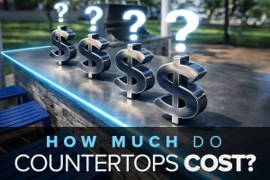 how much do rta outdoor kitchen countertops cost?