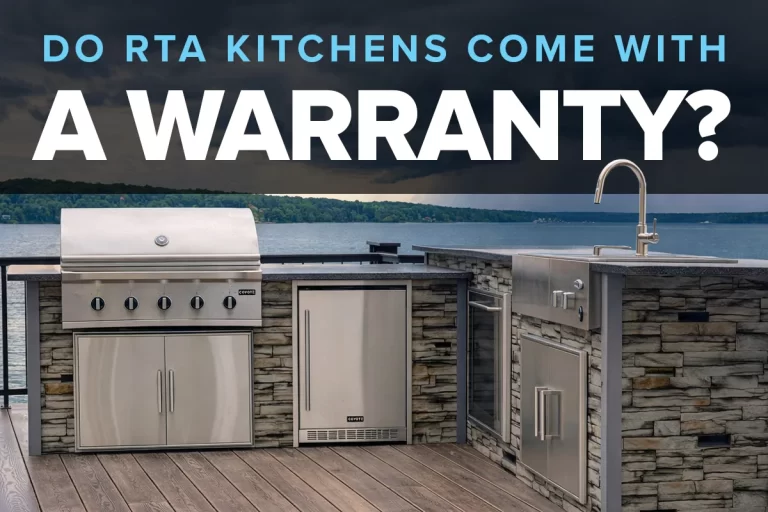 do rta outdoor kitchens come with a warranty