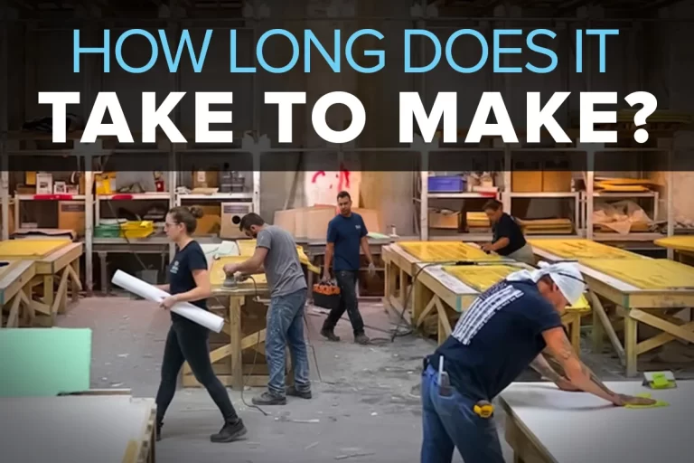 how long does it take to make an rta outdoor kitchen