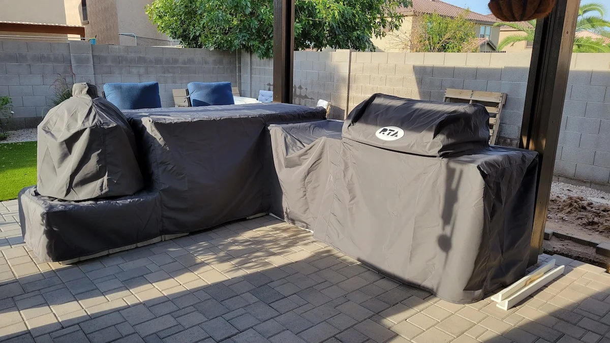 rta outdoor kitchen cover