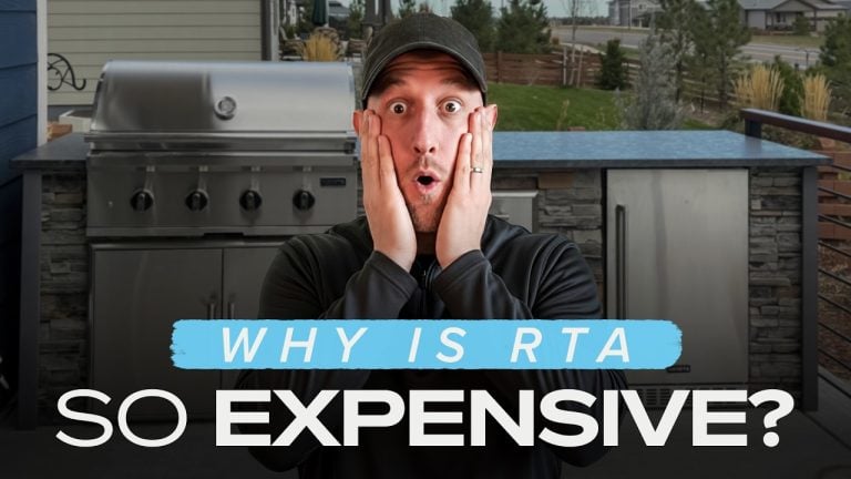 Why Is an RTA Outdoor Kitchen So Expensive? (The Truth)