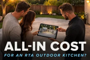 what's the all-in cost for an outdoor kitchen?