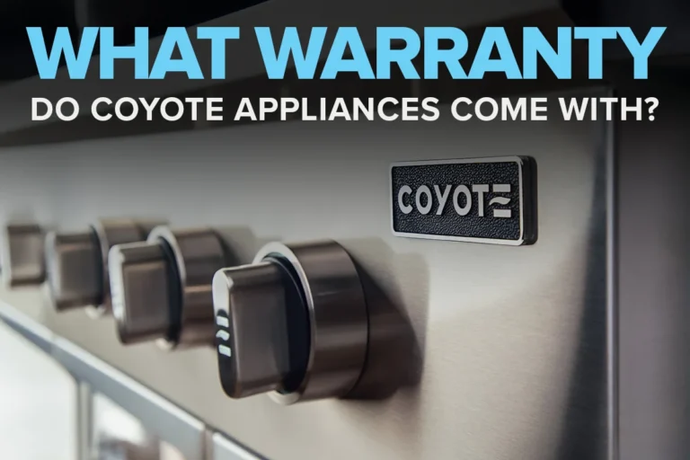 what kind of warranty do coyote appliances come with?