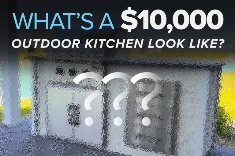 what type of outdoor kitchen can I get for $10,000?