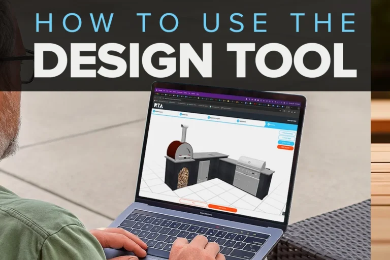 how to use the rta outdoor living design tool?
