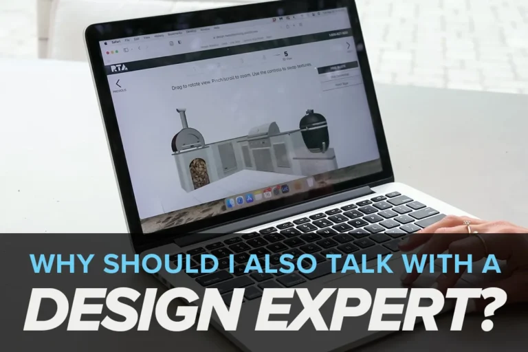 i used an outdoor kitchen design tool. why should i talk with a designer too?