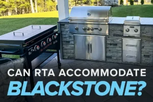 can rta outdoor kitchens accommodate blackstone griddles?