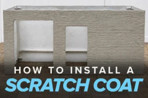 how to install a scratch coat rta outdoor kitchen?