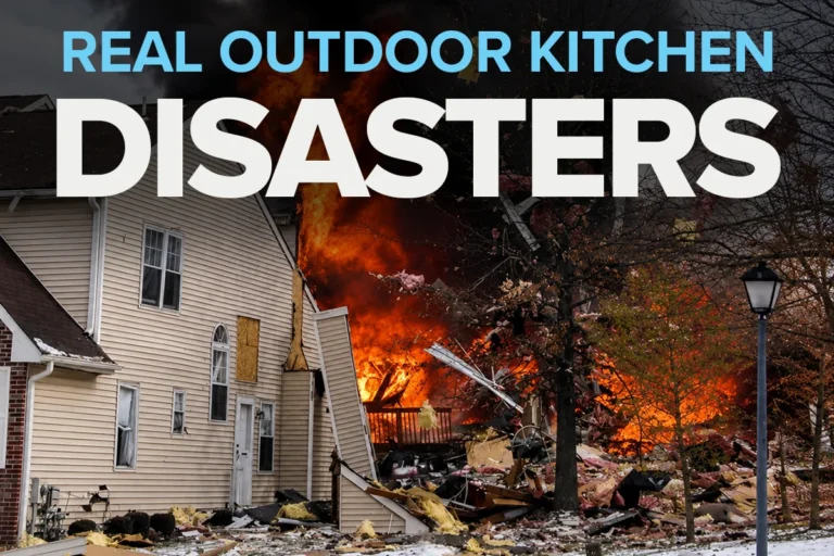 outdoor kitchen disasters that really happened