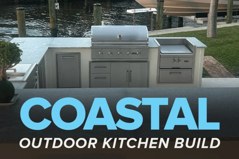 what is the best outdoor kitchen build for a coastal climate?