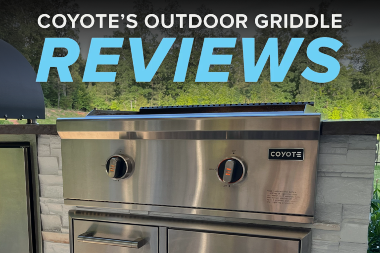 coyote flat top griddle built in outdoor kitchen reviews