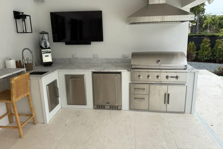 sarasota outdoor kitchen - hero image
