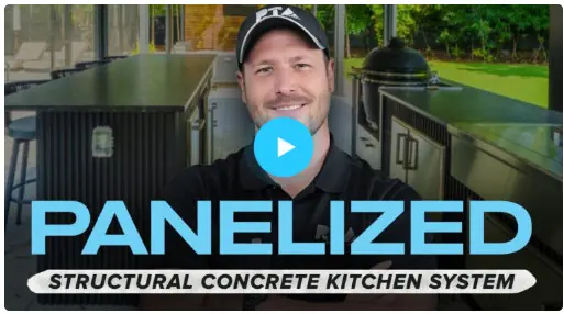 The Rise of Concrete Panel Outdoor Kitchens